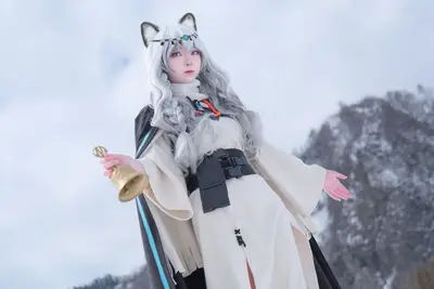 這個初雪cos...聖女感完全對味