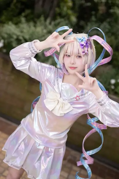 超天醬 cos｜這個眼神跟妝感有還原到