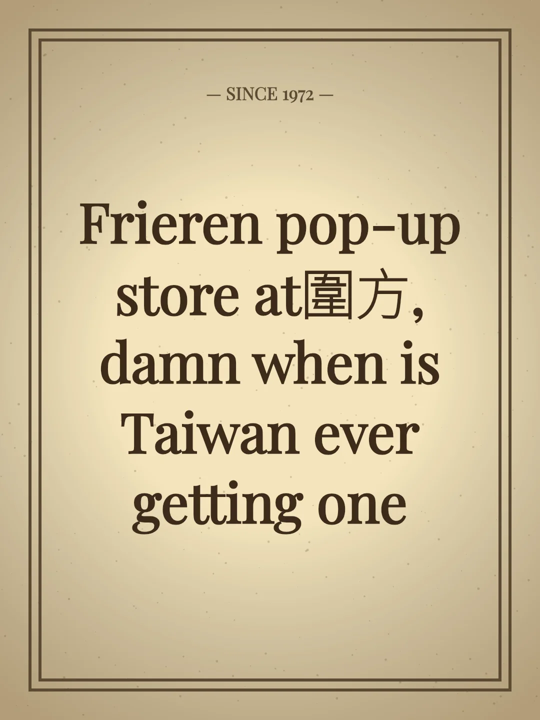 Frieren pop-up store at圍方, damn when is Taiwan ever getting one