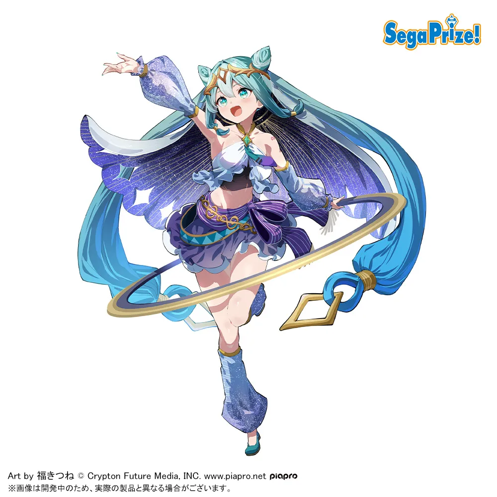 SEGA 推出 Cosmic 系列初音新作景品情報公開，福きつね老師原畫神還原