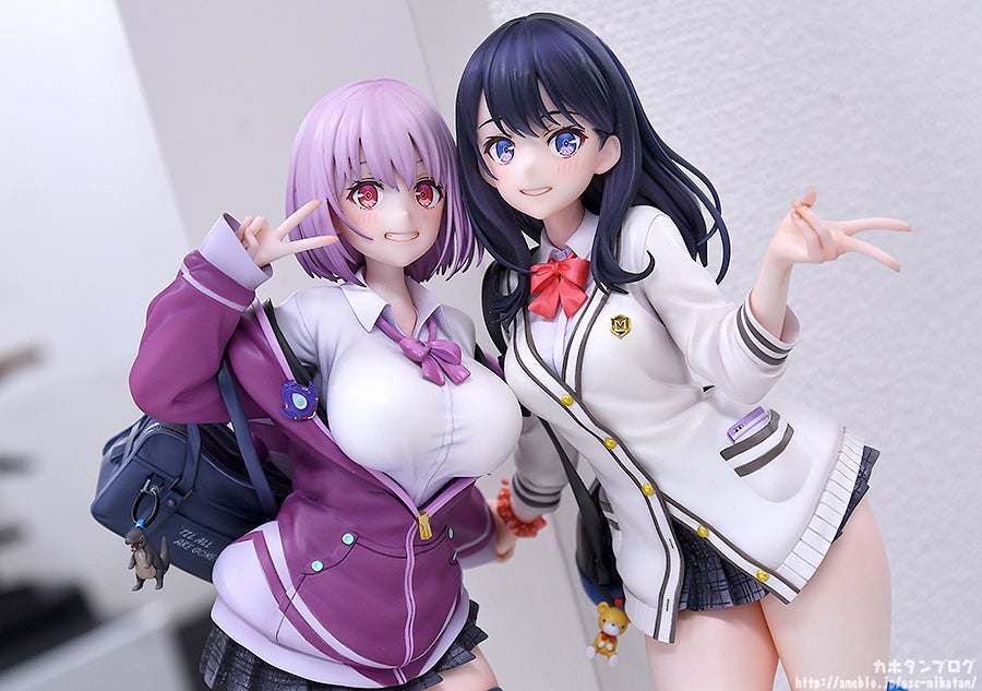 SSSS.GRIDMAN模型｜寶多六花&新條茜 feat. Toridamono 預購情報與細節賞析