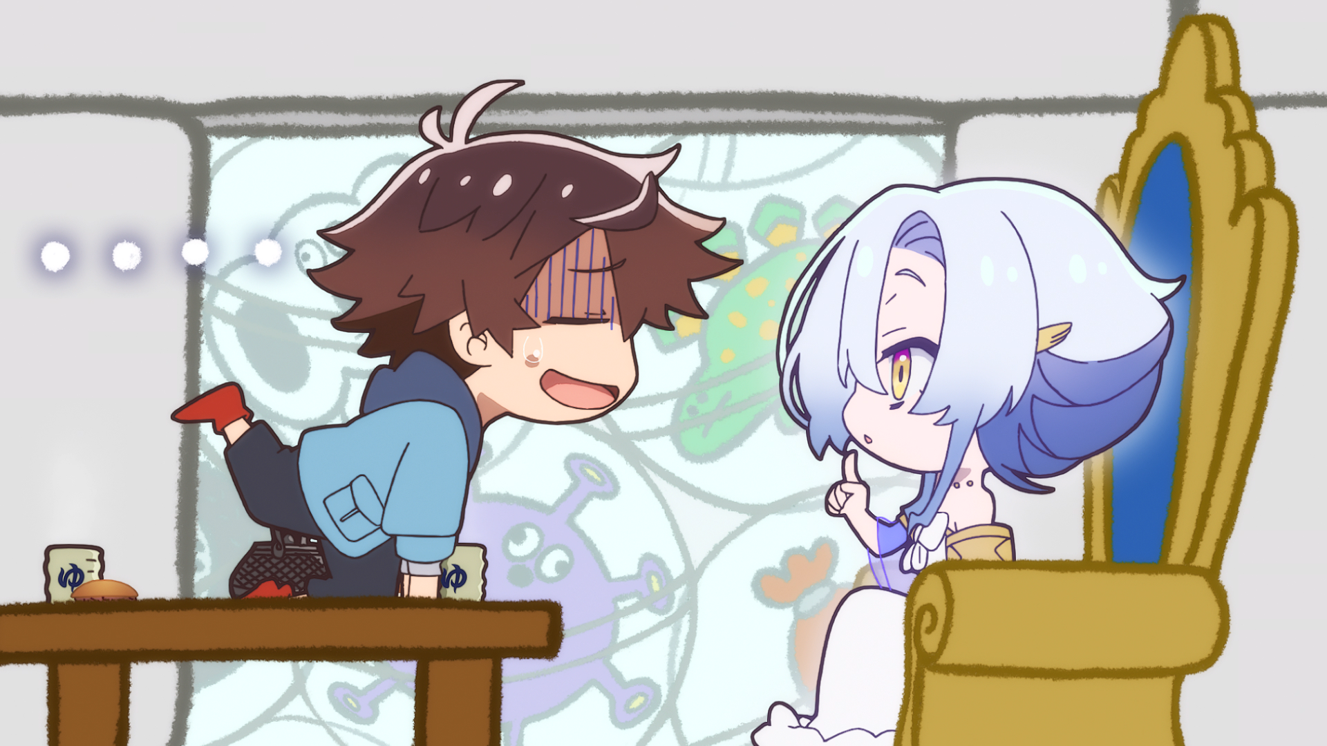 寄居蟹／魔王城之門（右）