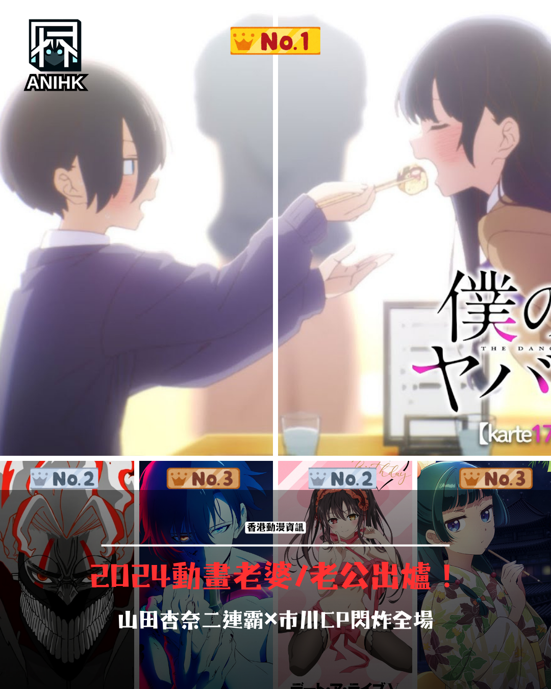 【2024 Anime Waifu/Husband Results Are Out!】Top 10 Best Female Lead/Male Lead List Revealed! Everyone, Come Check Out These Results Now!