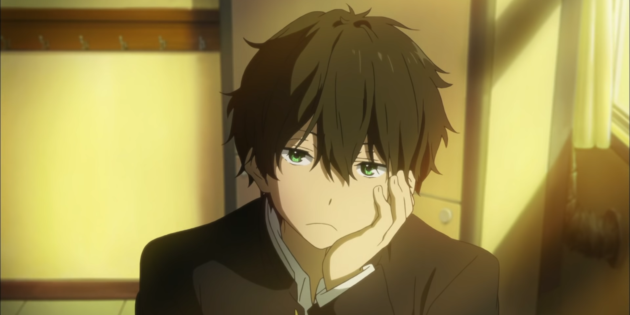 The King of Anime Avatars! Houtarou Oreki from "Hyouka"