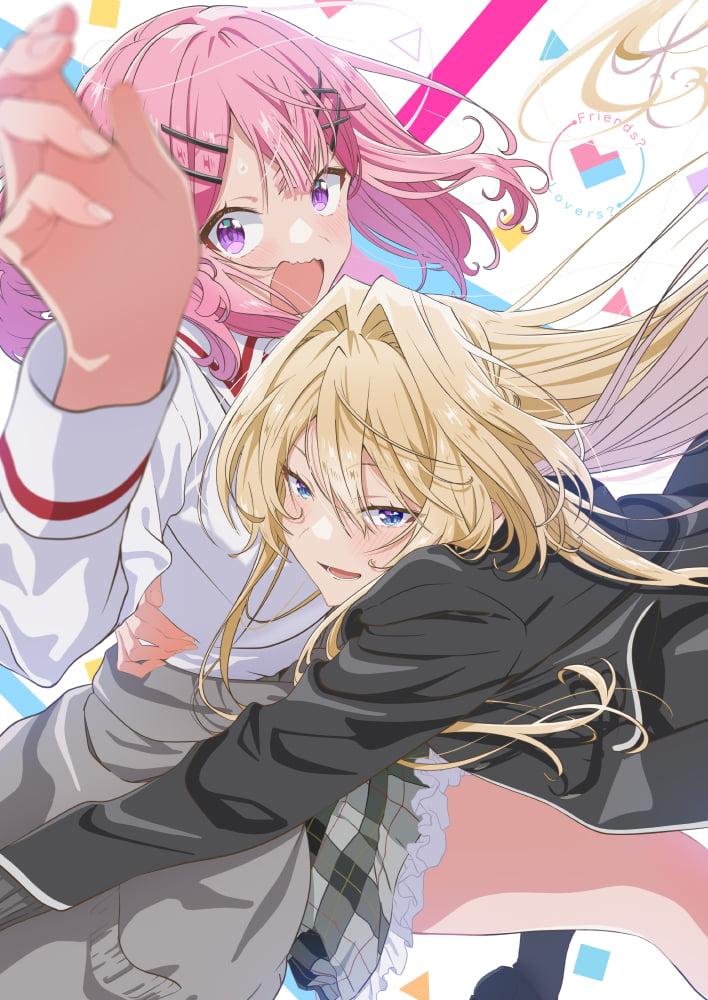 【July Yuri Dominance Scheduled?!】Introverted Girl V.S. Perfect Real Princess! "We Can't Become Lovers! Absolutely Not. (※Seems Possible?)" Gets Anime Adaptation, Beautiful Girl Battlefield About to Begin!