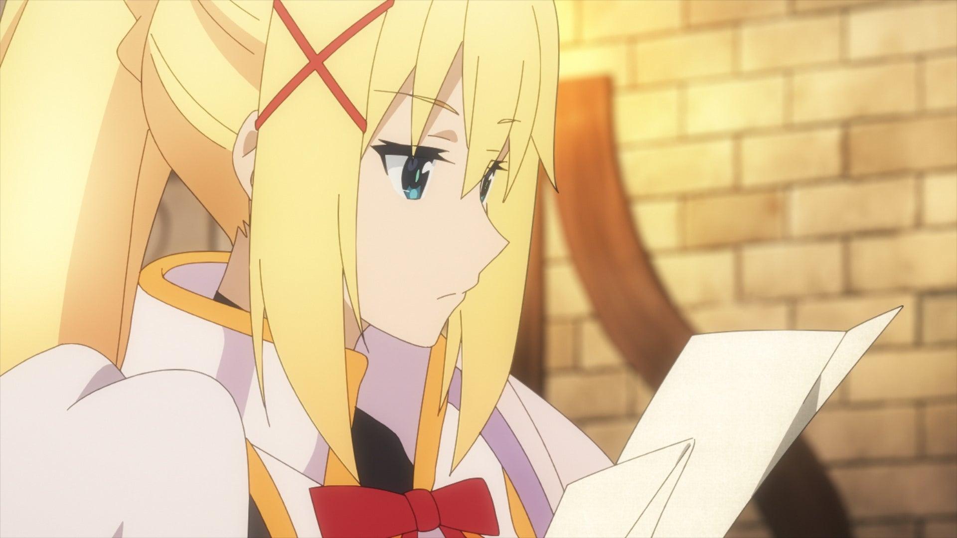 Not Just Contrast Cuteness! "KonoSuba: God's Blessing on This Wonderful World!" The Mystery of Darkness's Abs, Analyzing the Strong Charm of the Crusader