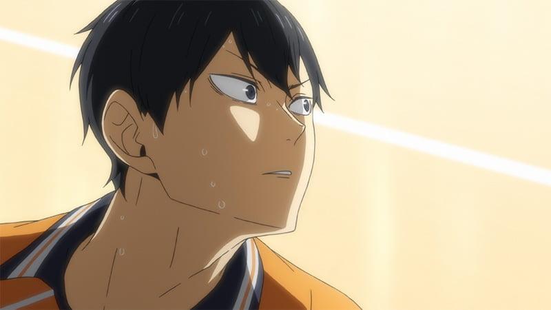 "Haikyuu!!" Tobio Kageyama: An athlete's lean physique, with naturally defined abs